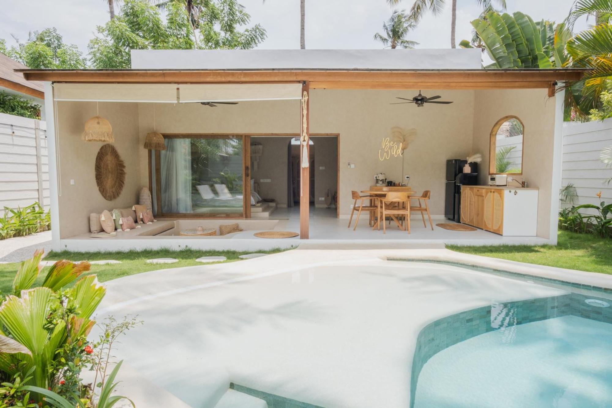 גילי טרוונגן Gili Boho Villas - Aesthetic Private Pool Villas מראה חיצוני תמונה