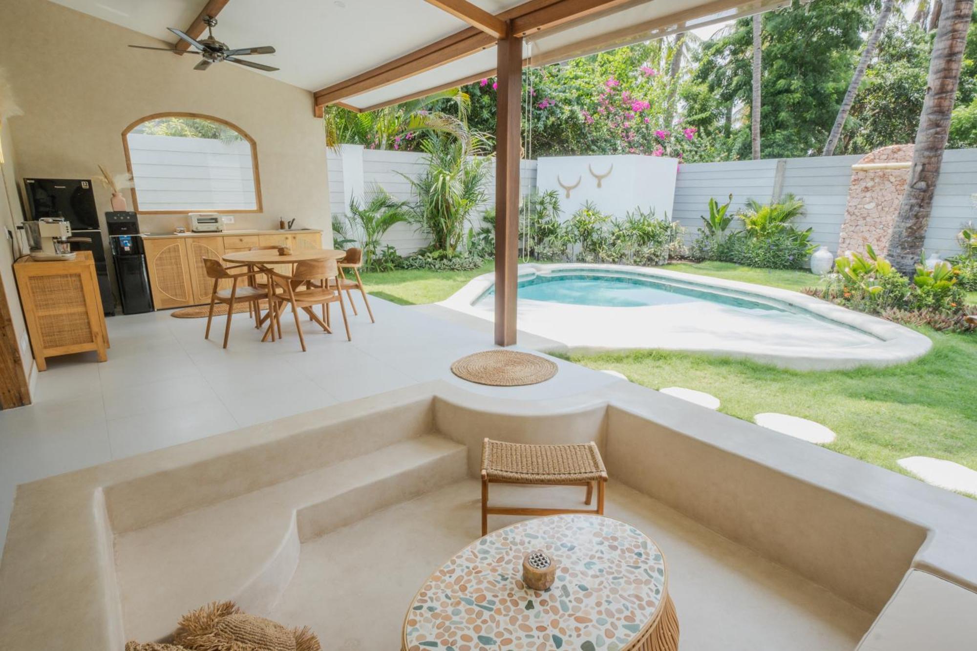 גילי טרוונגן Gili Boho Villas - Aesthetic Private Pool Villas מראה חיצוני תמונה