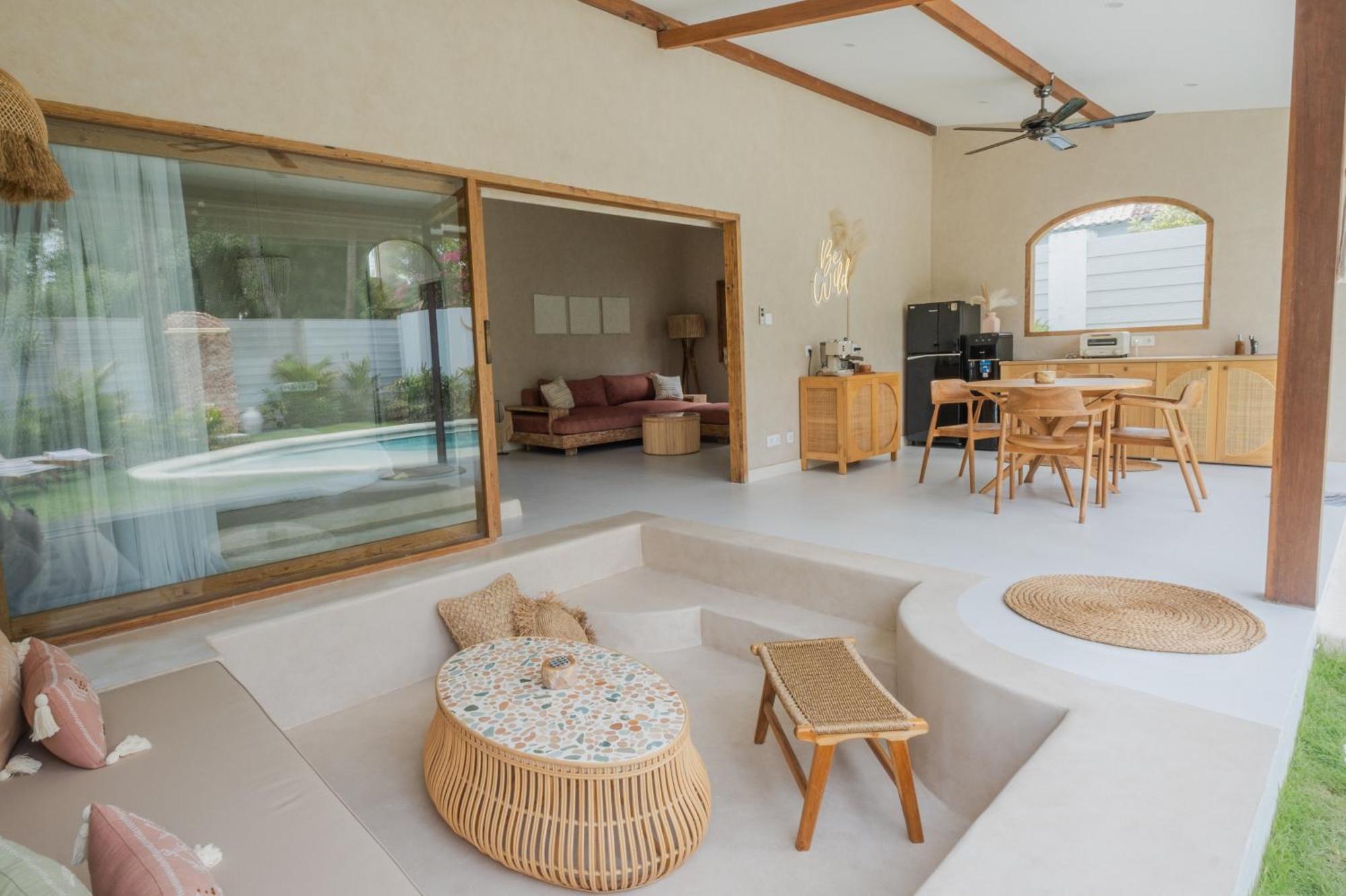 גילי טרוונגן Gili Boho Villas - Aesthetic Private Pool Villas מראה חיצוני תמונה