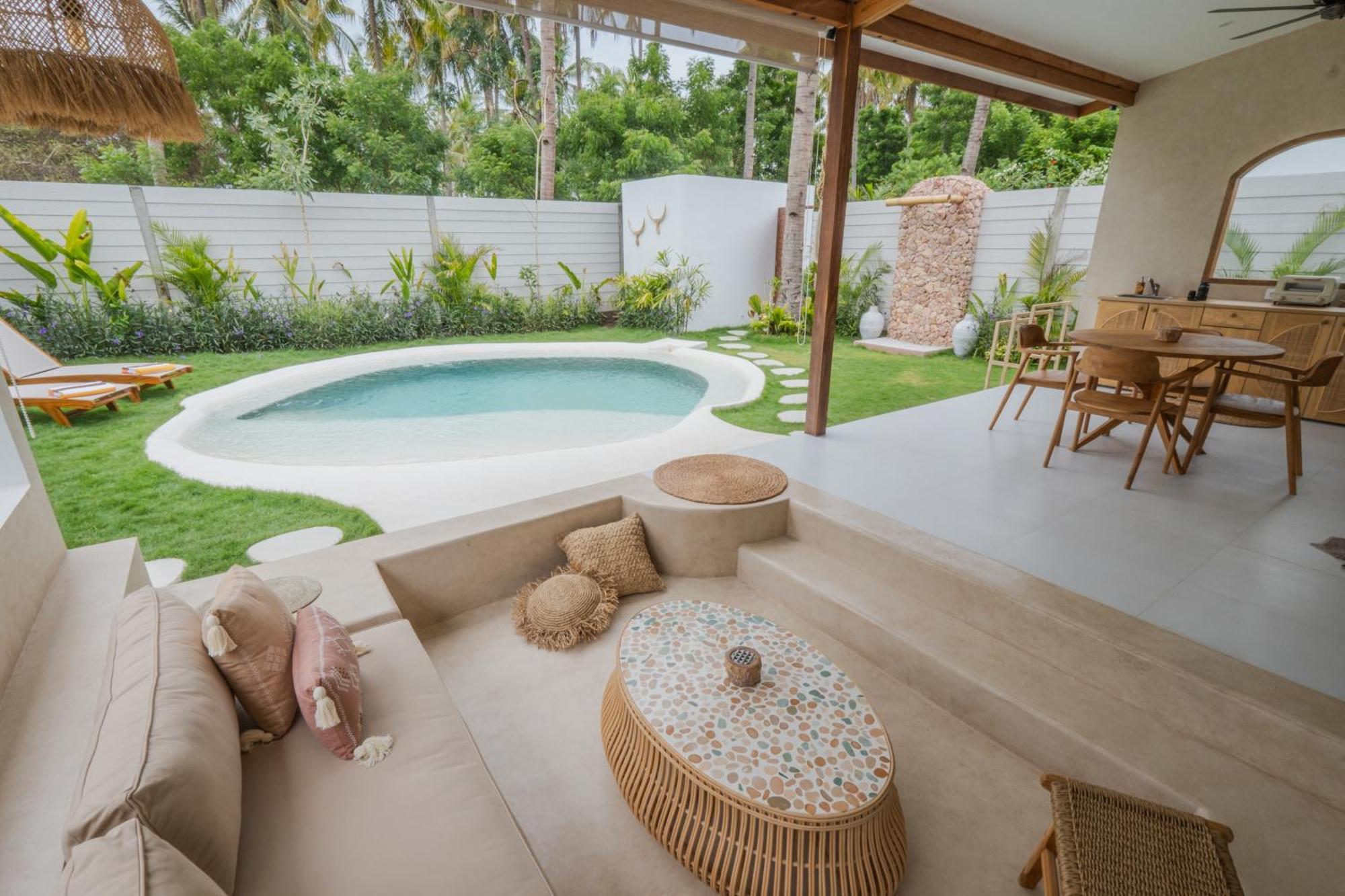גילי טרוונגן Gili Boho Villas - Aesthetic Private Pool Villas מראה חיצוני תמונה