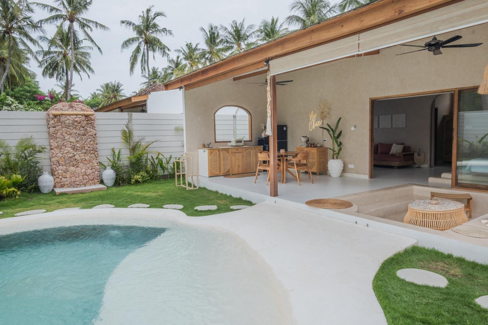גילי טרוונגן Gili Boho Villas - Aesthetic Private Pool Villas מראה חיצוני תמונה